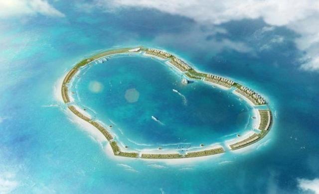 南沙渚碧礁和美济礁,为何都剩下东南方不填?有什么讲究吗?