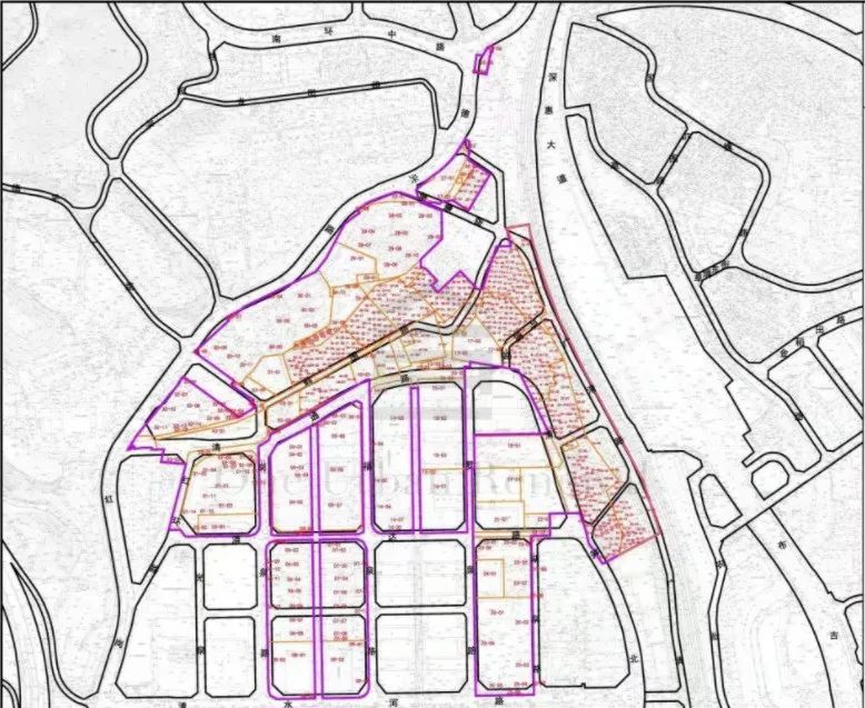 6 泥岗片区重点城市更新单元意愿公示 2021年1月19日,罗湖区清水河