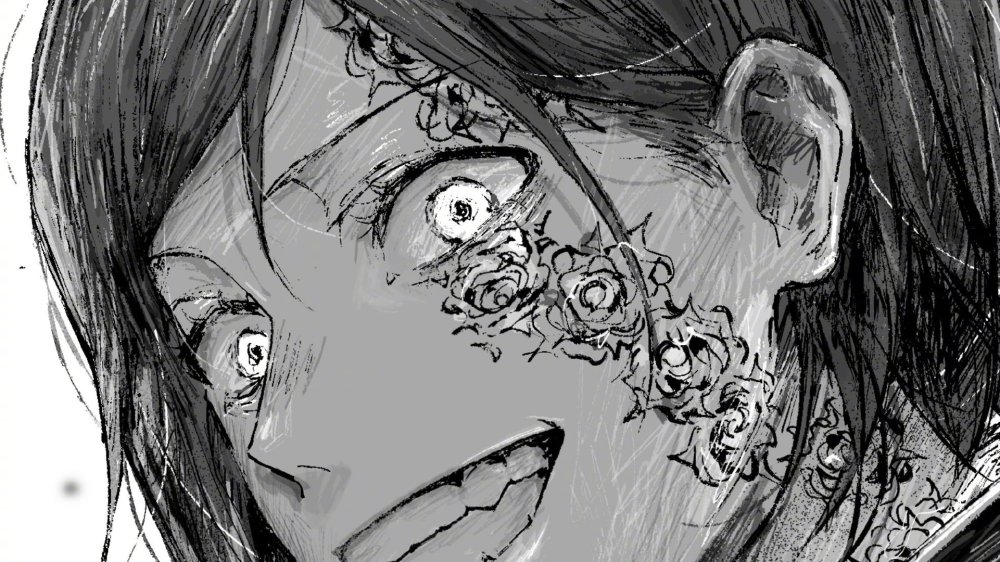 咒术回战|画师:sou 黑白漫画风,太带感了叭!