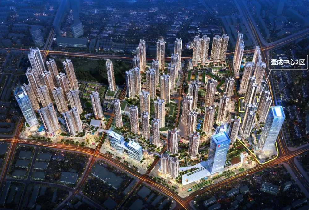 鸿荣源壹成中心, 是深圳目前最大的城市综合体,集商业,住宅,商务等