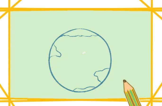 地球简笔画丨一起来做地球小卫士吧!