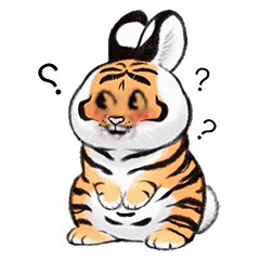 沙雕表情包老虎熊猫头怪可爱的