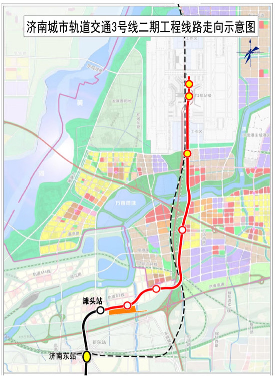 济南地铁3号线二期工程建设有序推进