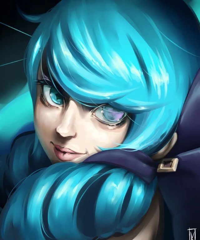 gwen温格将成为lol的第154个英雄预告片才出就有粉丝创作画稿