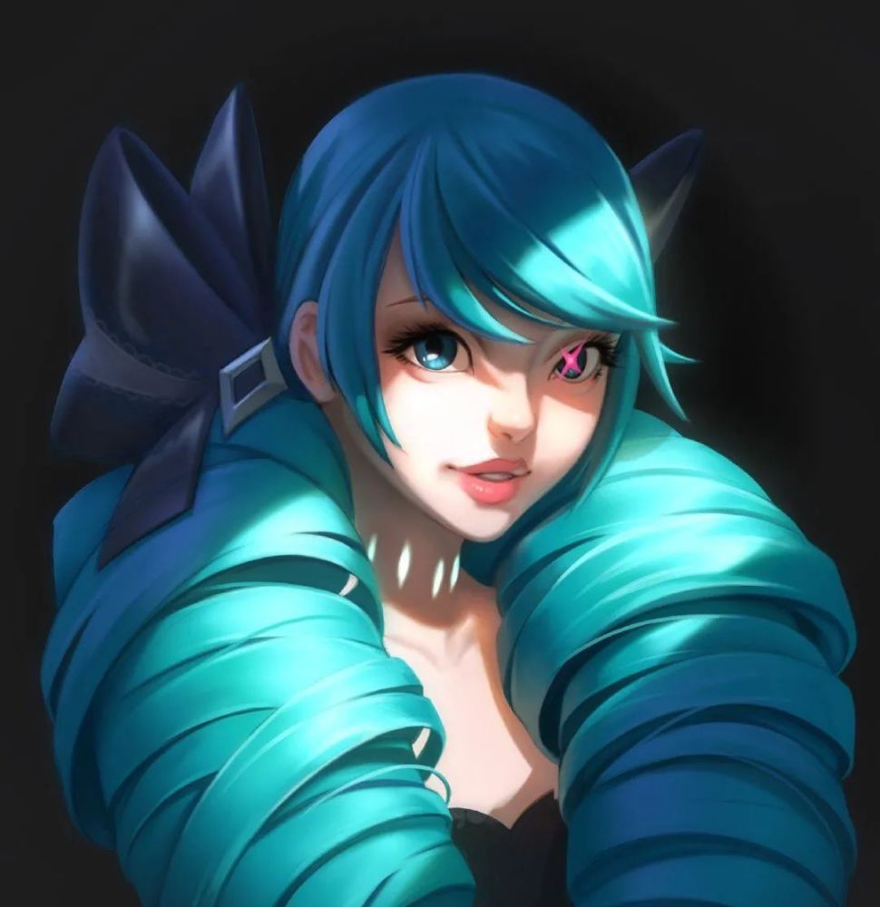 gwen温格将成为lol的第154个英雄预告片才出就有粉丝创作画稿