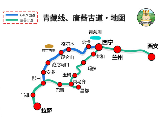 进藏的线路有哪几条?高清地图逐一介绍,8条线路谁最