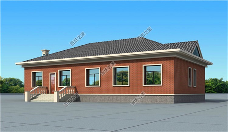 农村五开间大户型养老房设计图,建了这样的房子谁还在城里买房啊