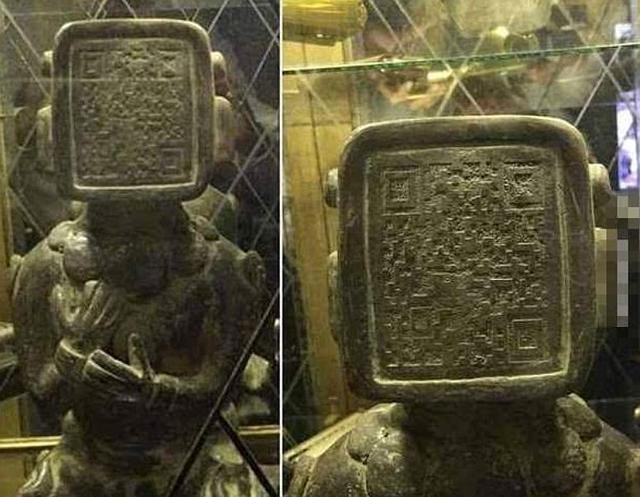 意外发现玛雅遗迹,挖出一奇怪雕像,专家看后:二维码?