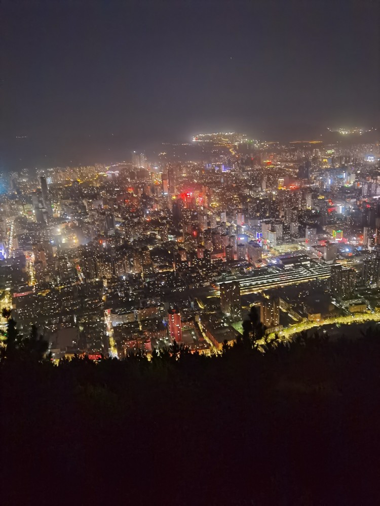 兰州城的夜景