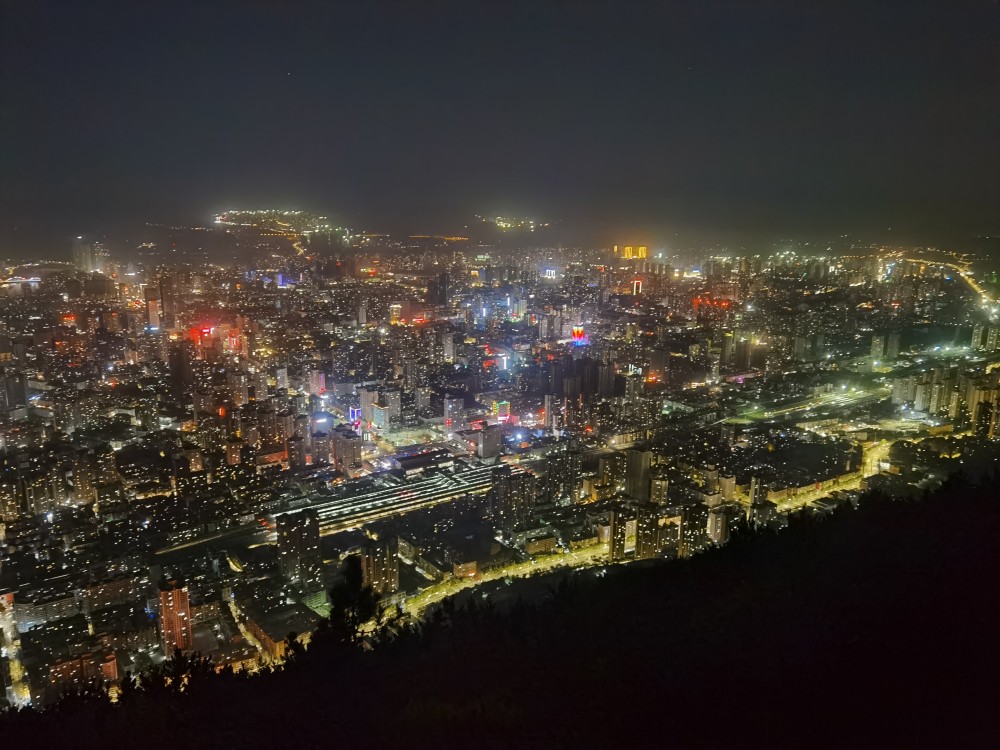 兰州城的夜景