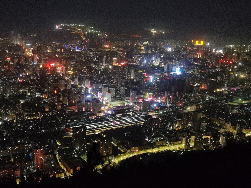 兰州城的夜景