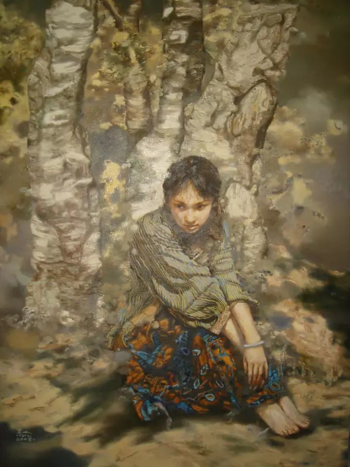 中国油画:女画家莫也【莫芷母亲】作品选