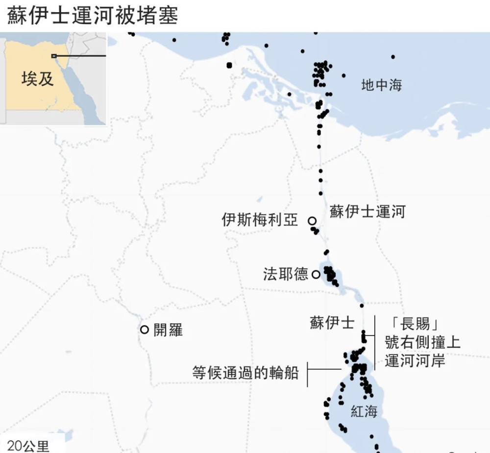 巨轮堵塞苏伊士运河,如何脱困,谁来埋单?又一拨阴谋论