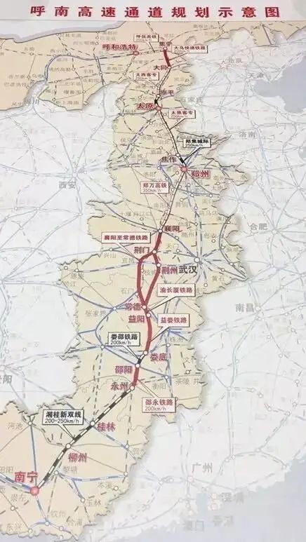 湖南未来10条高铁,怀化占了5条!不只有张吉怀和怀桂