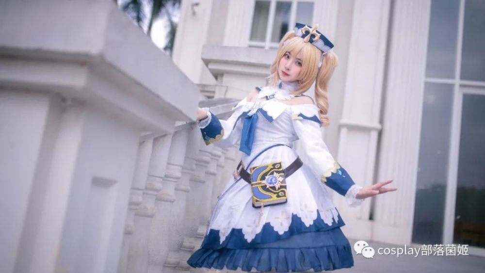 cos:原神芭芭拉cos正片@冉冉