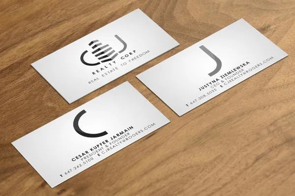 房地产名片设计