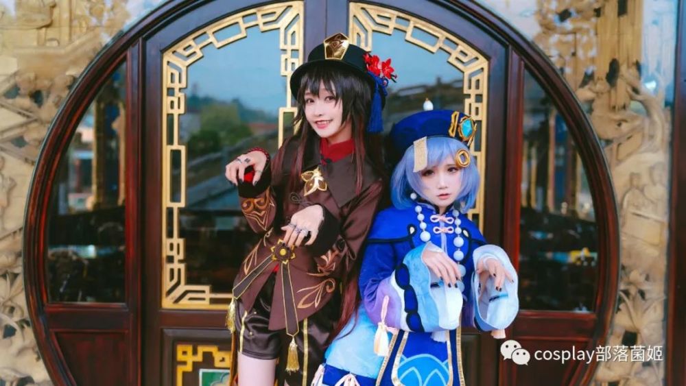cos:原神七七和胡桃cos正片