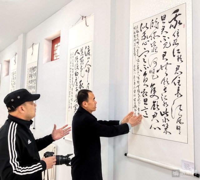 无棣李兴集录李之仪诗词书法展开展