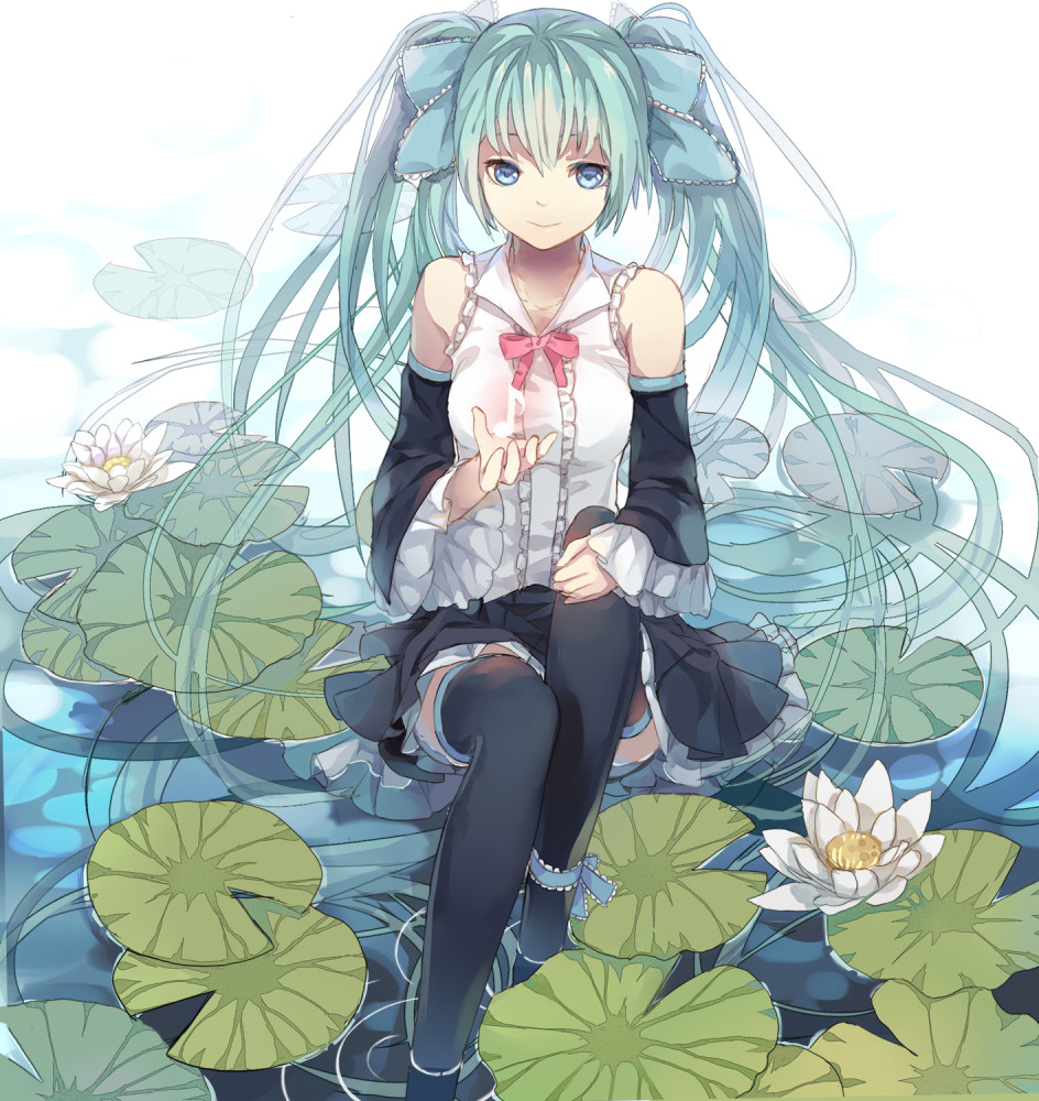 非常漂亮的一组虚拟偶像"初音未来"同人插画欣赏!画风相当华丽