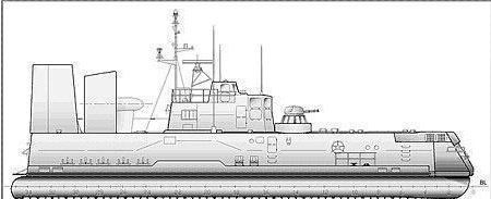 气垫登陆艇是个很"时尚"的武器 苏联在这方面的成就很