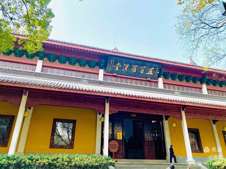 游览杭州灵隐寺,中国佛教禅宗十大古刹之一