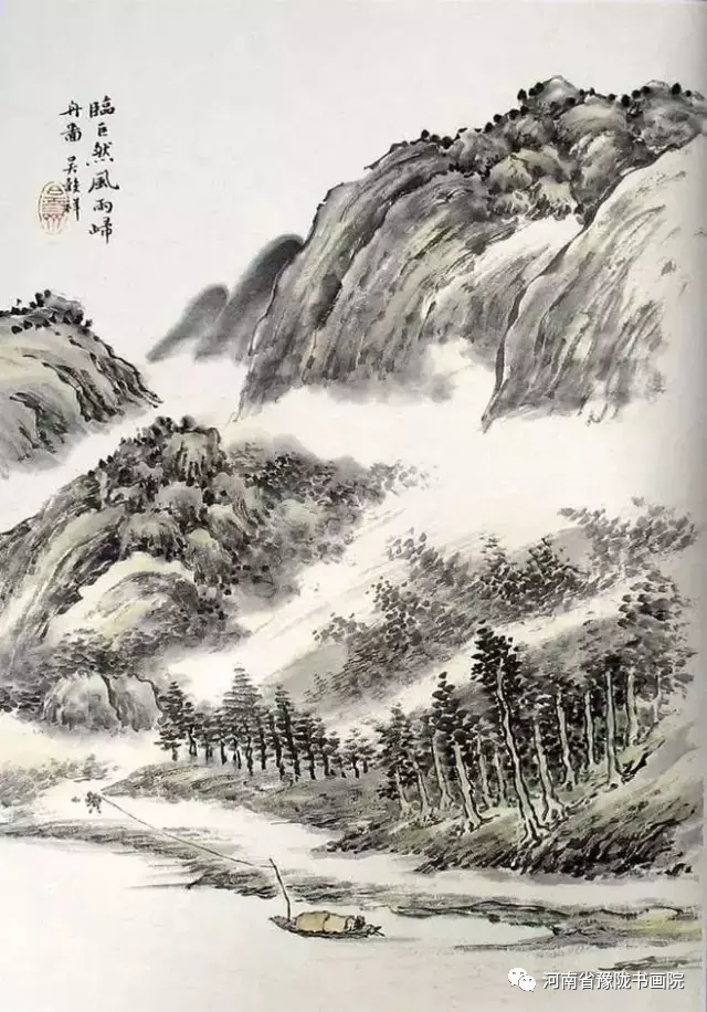 《芥子园画谱》山水,点景人物精选
