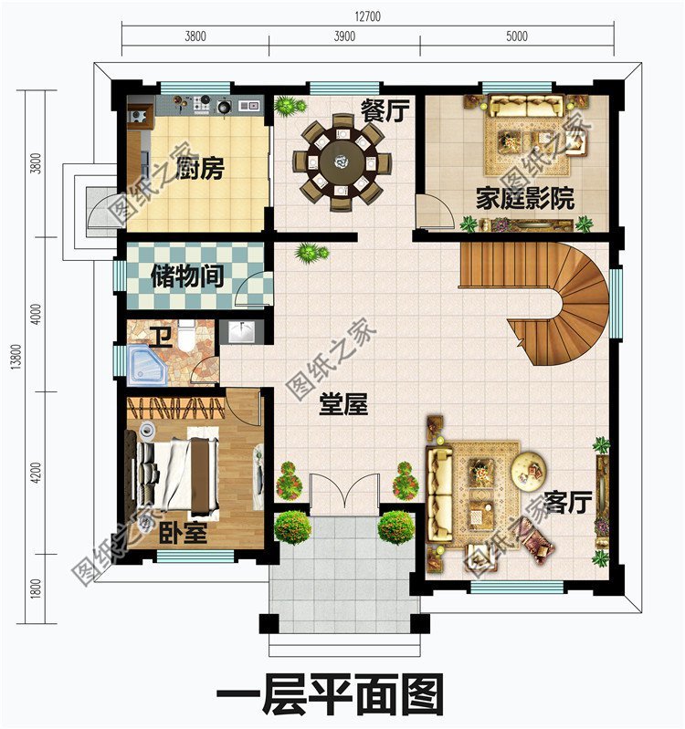 农村盖房设计大全图160平方米,一样的农村,不一样的生活体验