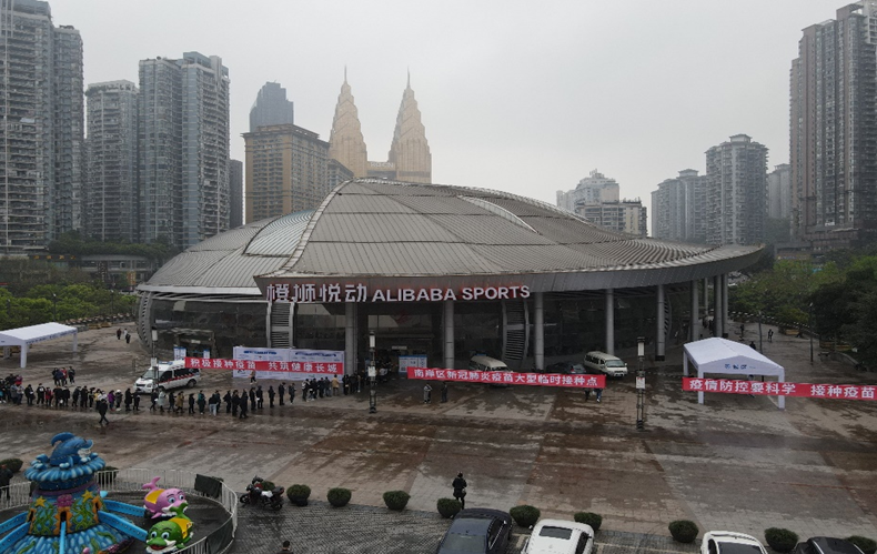 发华龙网-新重庆客户端3月29日16时40分讯(记者 吴黎帆)体育场馆除了