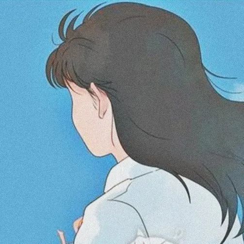 动漫女生头像 背景图|微信套图