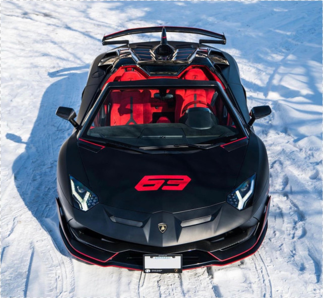 兰博基尼·aventadorsvj63roadster,顶级超