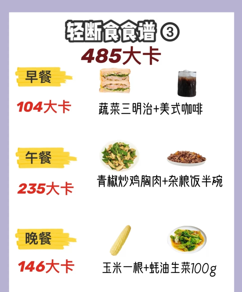 受欢迎的减肥方法之一,下面燕教授营养师给大家推荐一些轻断食食谱