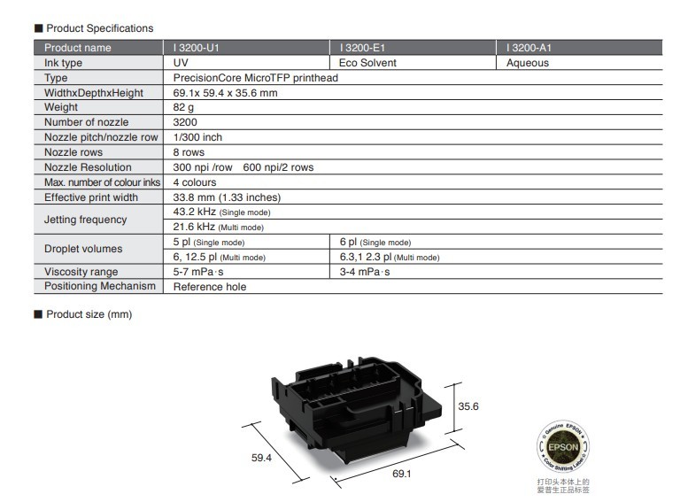 i3200喷头让uv彩色打印机打印色块干净光滑,更适合打印uv材料