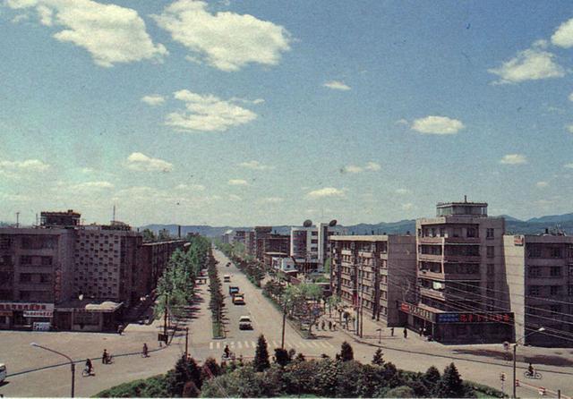 老照片:这是几十年前的吉林白山市,那时这里还叫浑江