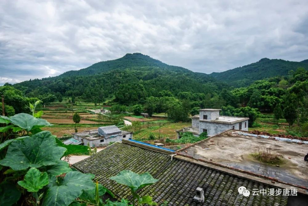 金城山下金城村(即将消失的川东北民居)