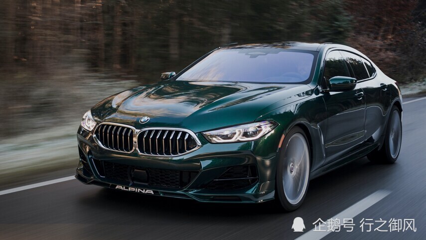 王者之风:2022年宝马alpina b8 gran coupe