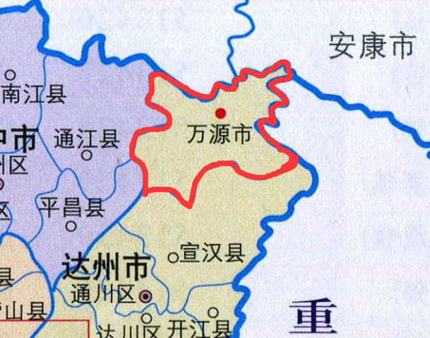 四川一个56万人口小县,位于三省交界处,原名太平县