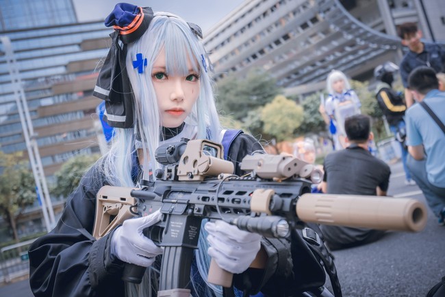 cos赏析:少女前线-hk416 mod3