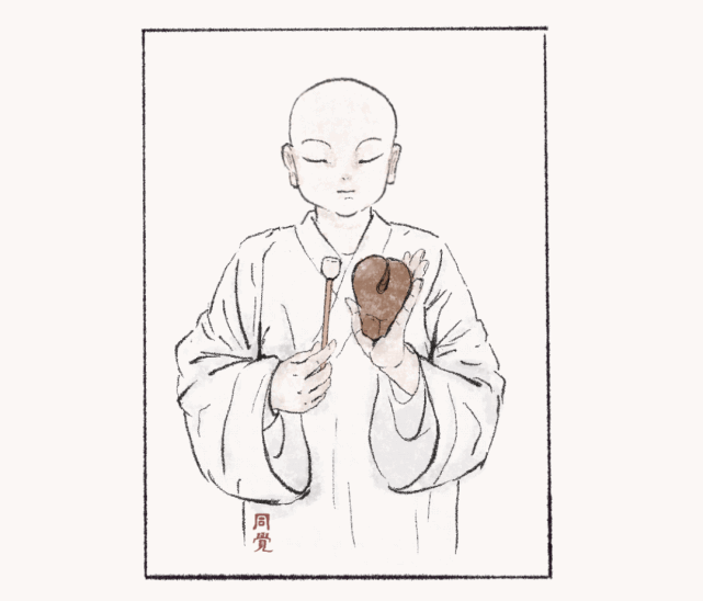 五种常见法器,假期入寺礼佛你要懂一点|铪子|木鱼|铛子|手鼓|食指