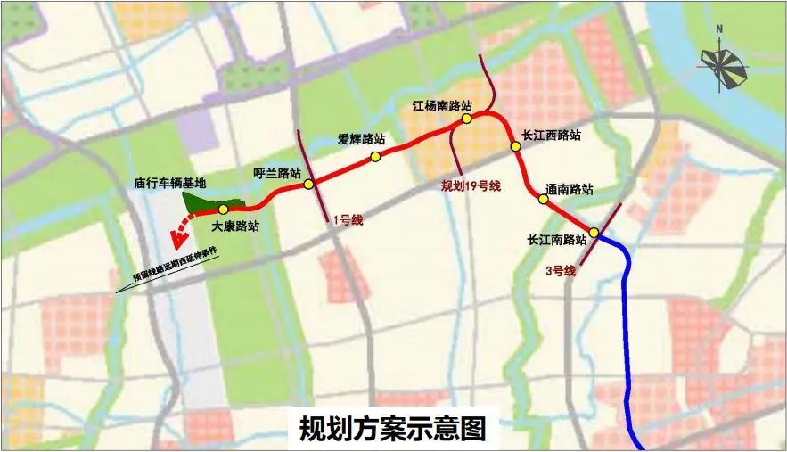 线路主要沿六陈路～秀沿路～哥白尼路～紫薇路～广兰路～金港路～杨高