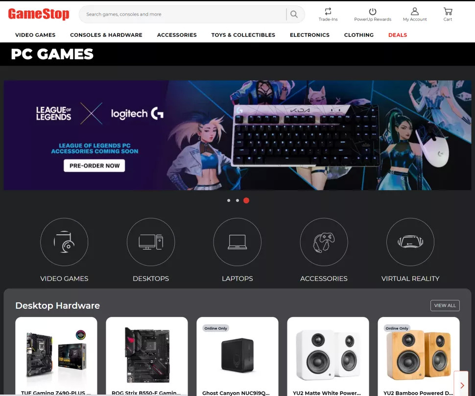 gamestop开始销售显卡,但显然没有任何显卡可以出售