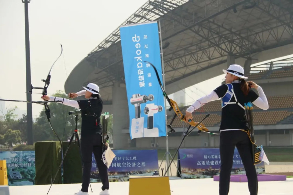 东京奥运会:射箭项目东京奥运会最终阶段选拔赛现场