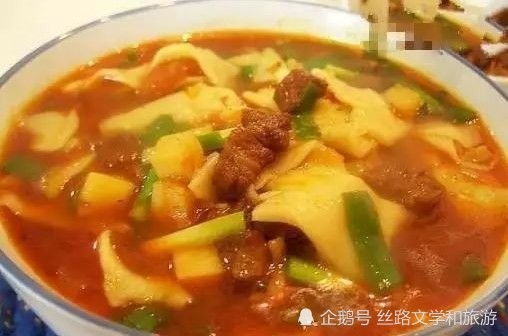 新疆美食 羊肉揪面片制作