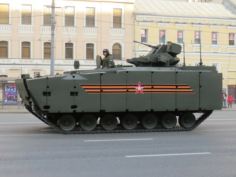 告别传统的"bmp"风格,介绍一下俄罗斯最新的库尔干人-25步兵战车
