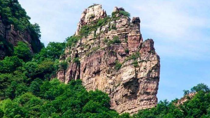 在历史悠久的河北涉县有一座太行五指山美景绝伦心之向往