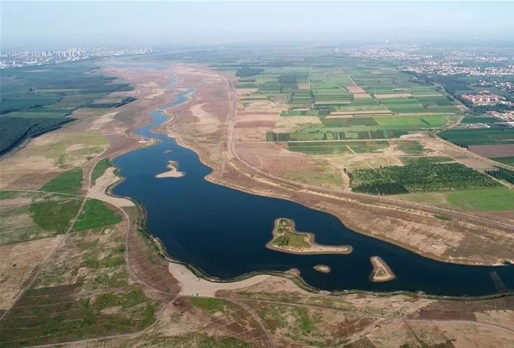 再添"两湖八景"!滹沱河生态修复三期工程预计4月底完工