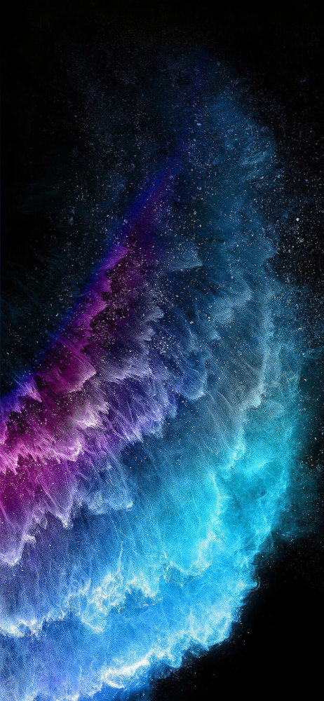 蓝色星空系列超清背景