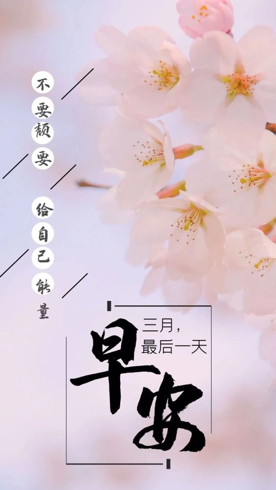 三月再见,四月你好,新的一月,好好努力,加油!