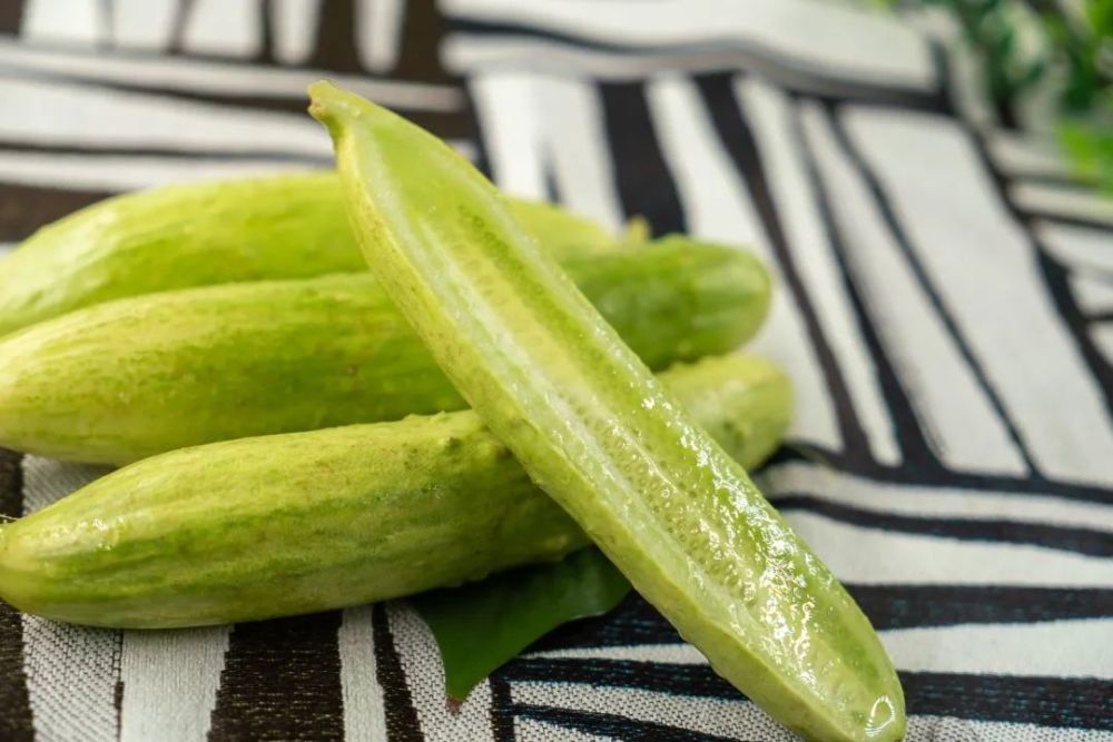 当季鲜!白玉黄瓜,补水,嫩肤,清香又爽口,一咬嘎嘣脆