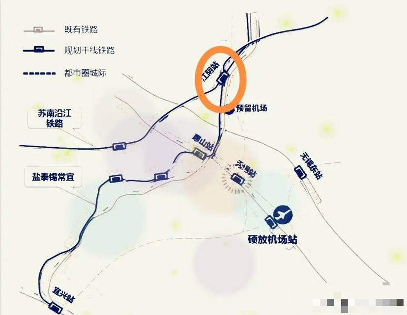 泰锡宜城际高铁取代扬常宜,常州痛失江苏中轴线枢纽,江阴强势崛起