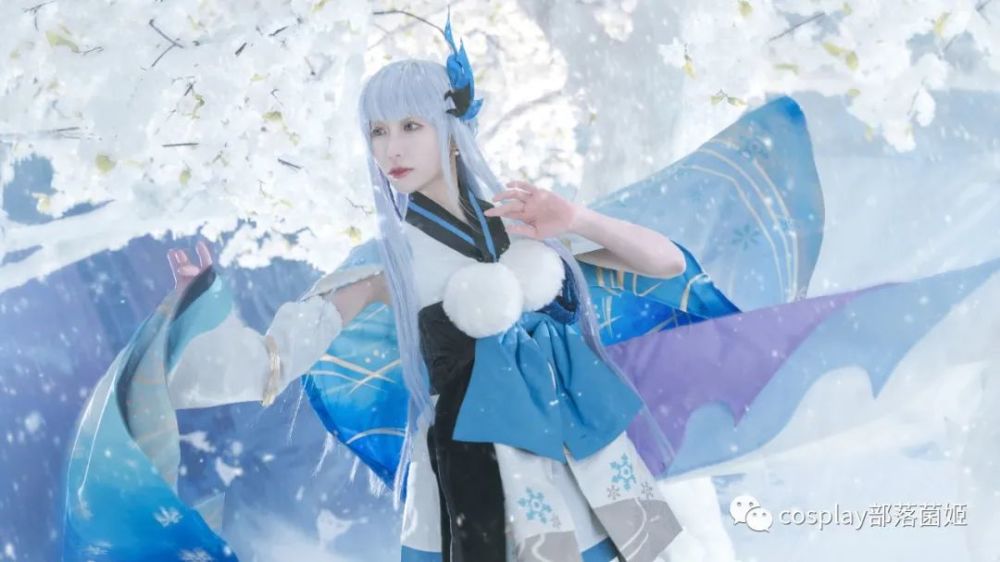 cos阴阳师雪女cos正片狩子